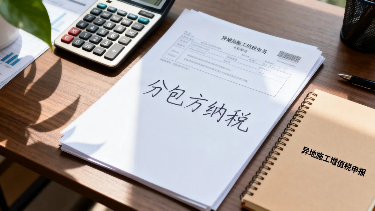 分包方如何纳税？，分包方异地施工增值税怎么申报？-图2