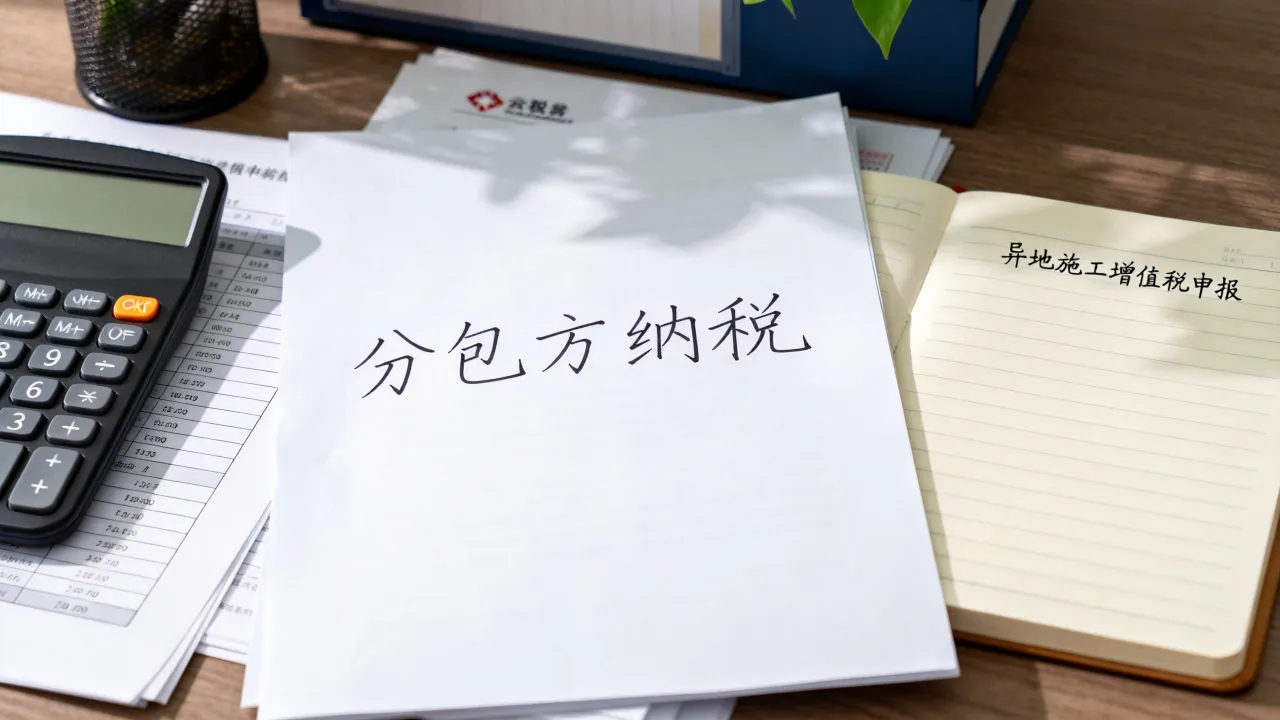 分包方如何纳税？，分包方异地施工增值税怎么申报？-图3