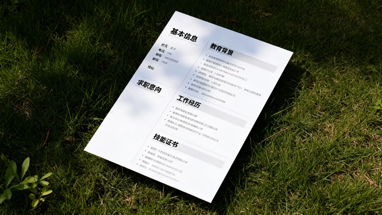 简历模版怎么设计?求职简历模板排版格式攻略-图1 简历模版怎么设计?求职简历模板排版格式攻略-图1