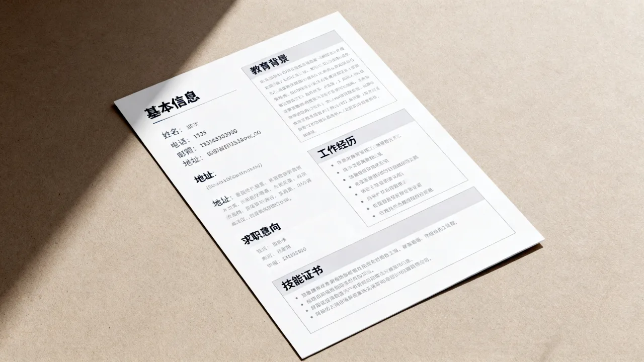 简历模版怎么设计?求职简历模板排版格式攻略-图3 简历模版怎么设计?求职简历模板排版格式攻略-图3