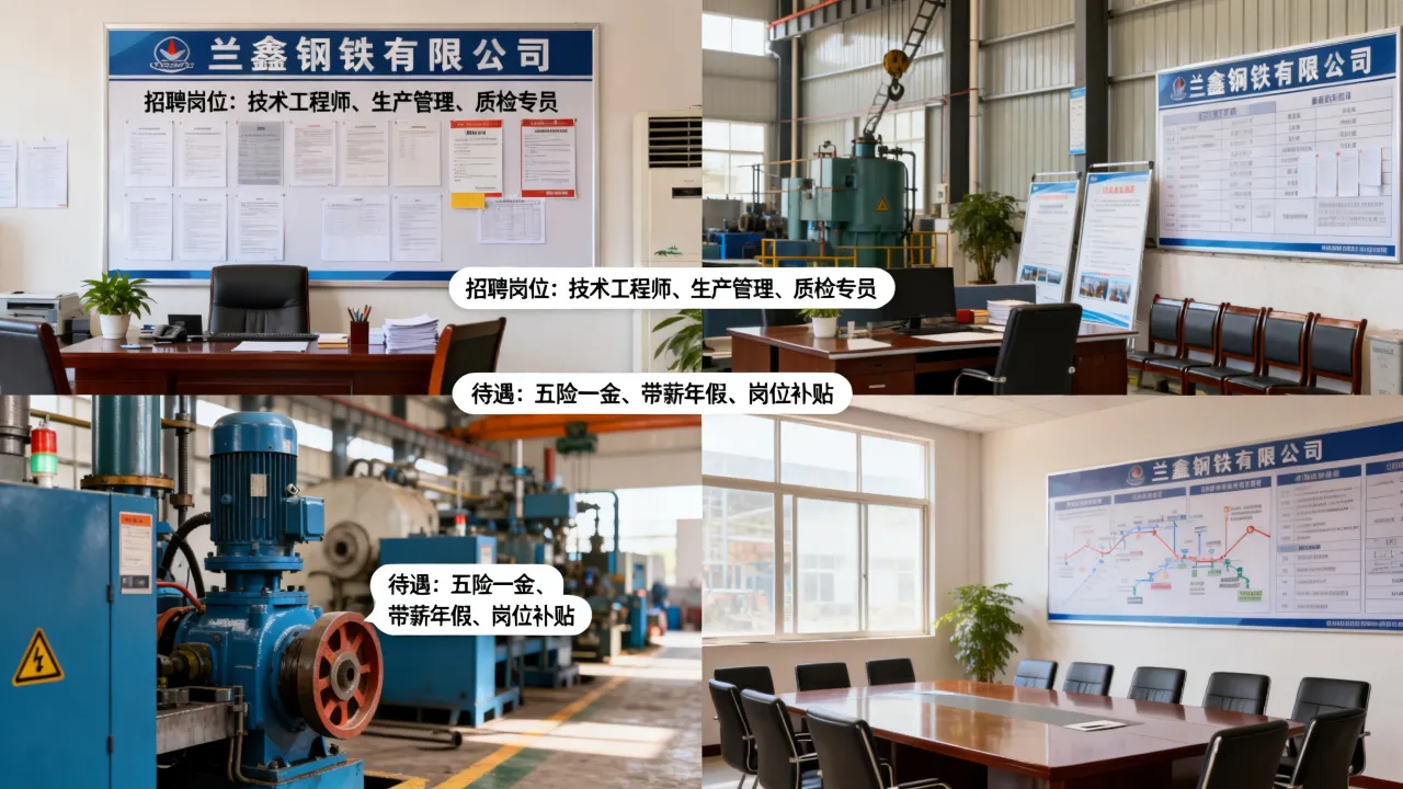 兰鑫钢铁有限公司招聘岗位有哪些,兰鑫钢铁招聘条件待遇怎么样-图2 兰鑫钢铁有限公司招聘岗位有哪些,兰鑫钢铁招聘条件待遇怎么样-图2