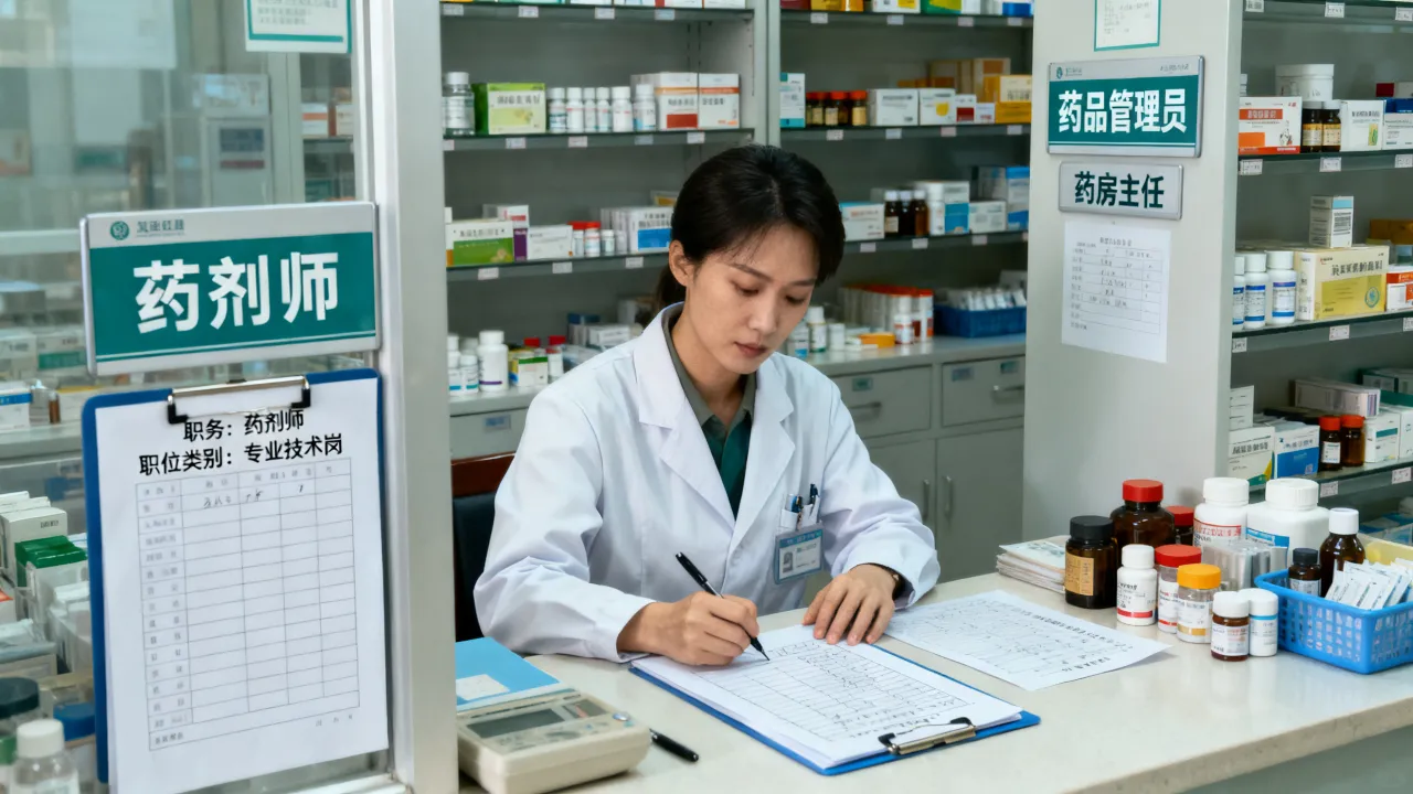 药房职务怎么填写才规范，药房职位类别怎么填-图2