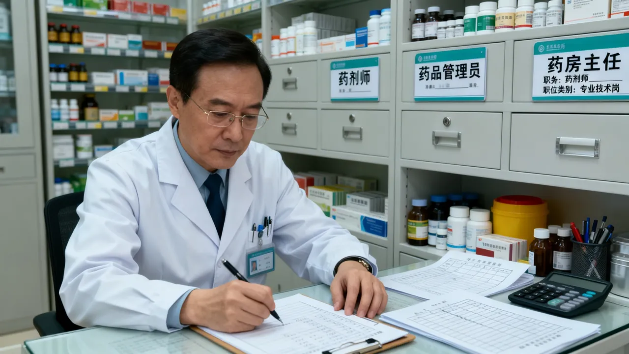 药房职务怎么填写才规范，药房职位类别怎么填-图3