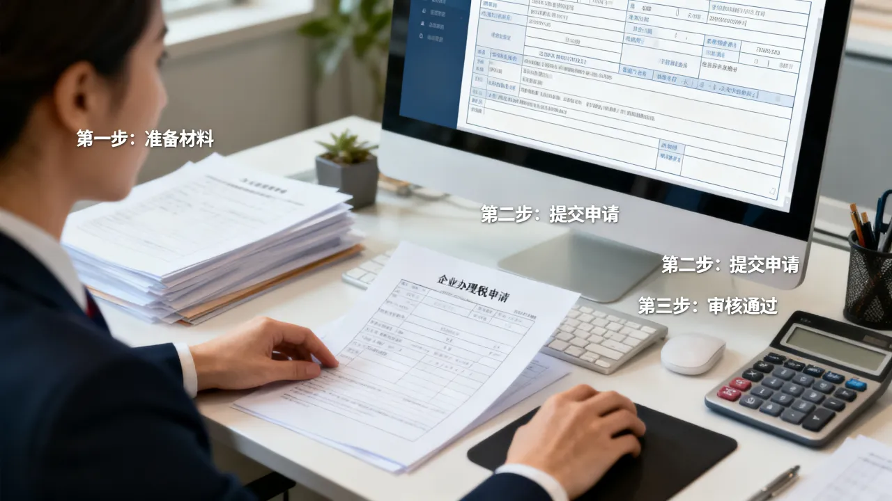 企业如何办理免税，免税申请流程是什么？