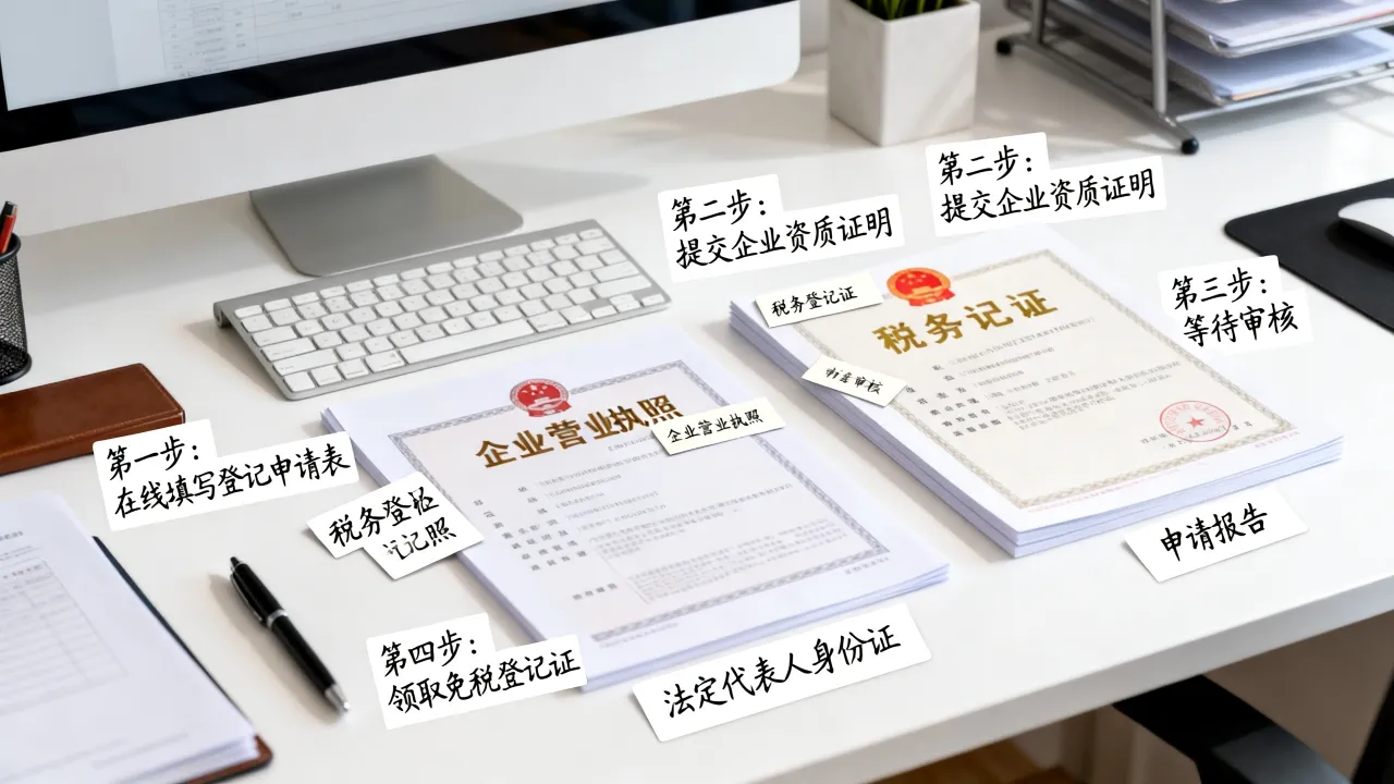 免税登记如何办理，免税登记办理流程及所需材料有哪些？