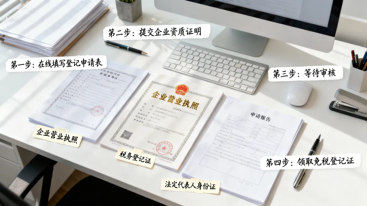 免税登记如何办理，免税登记办理流程及所需材料有哪些？-图2