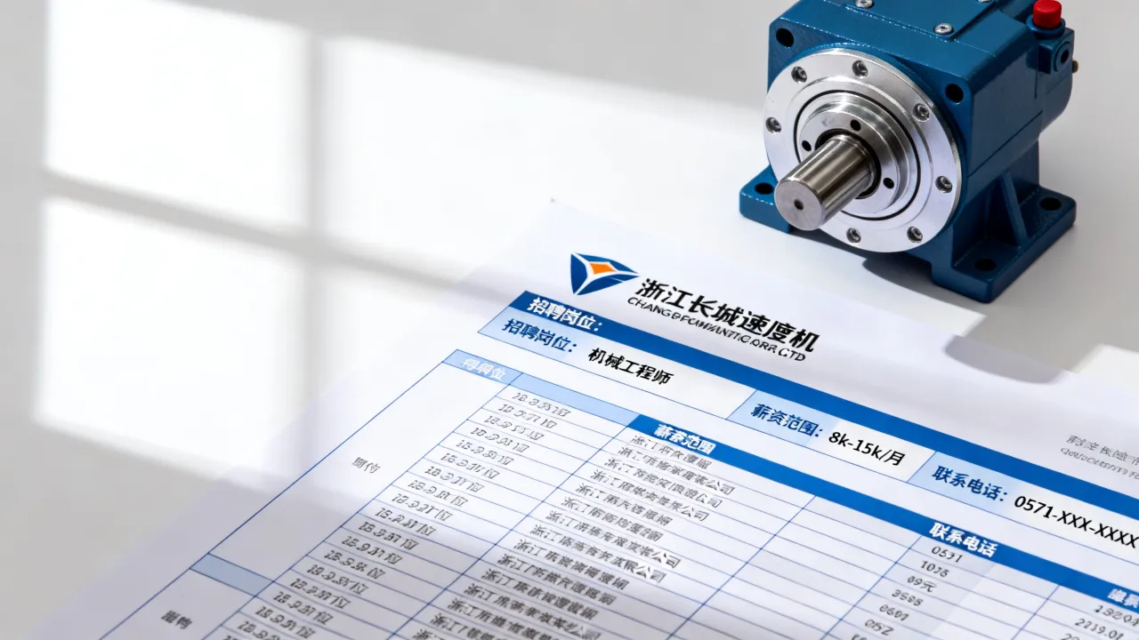 浙江长城减速机招聘信息有哪些?待遇好不好值得去吗