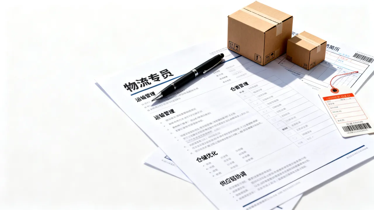 物流简历怎么填写?物流专员求职简历必备技能与模板,怎么写-图3 物流简历怎么填写?物流专员求职简历必备技能与模板,怎么写-图3