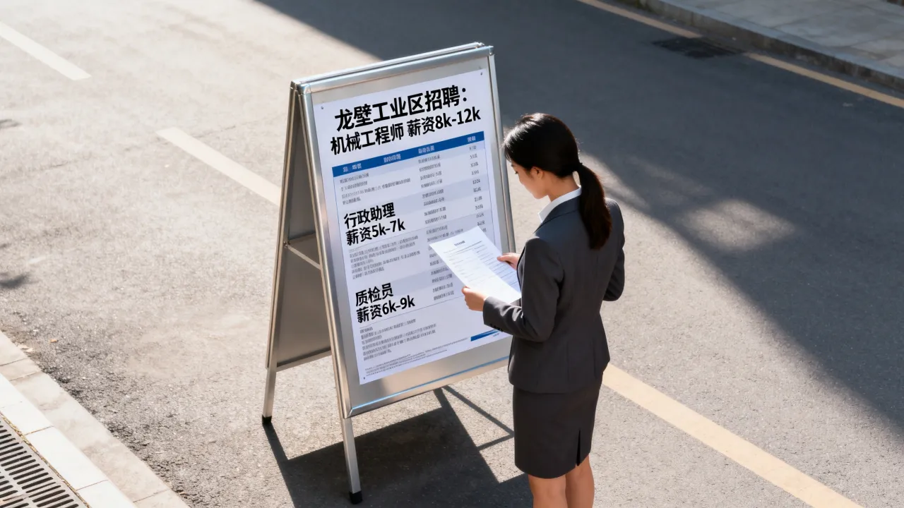 龙壁工业区最近有哪些招聘信息,如何快速找到合适岗位?