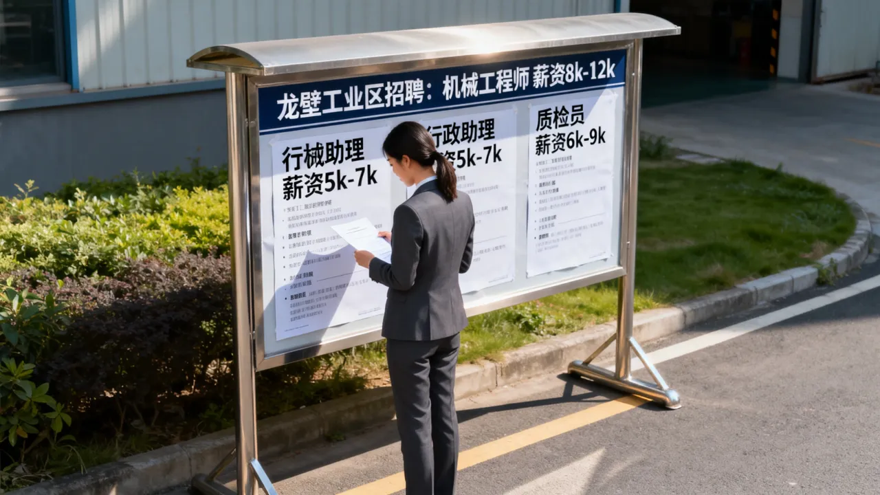 龙壁工业区最近有哪些招聘信息，如何快速找到合适岗位？-图2