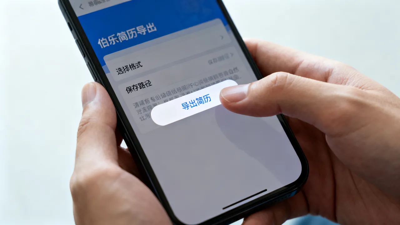 伯乐简历怎么导出,如何在手机端快速导出伯乐简历文件-图2 伯乐简历怎么导出,如何在手机端快速导出伯乐简历文件-图2