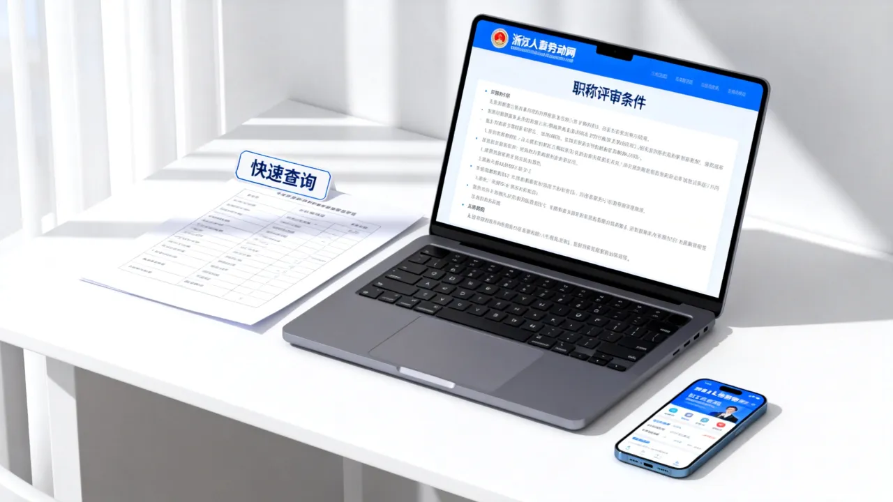 浙江人事劳动网职称评审条件有哪些?怎么快速查询-图2 浙江人事劳动网职称评审条件有哪些?怎么快速查询-图2