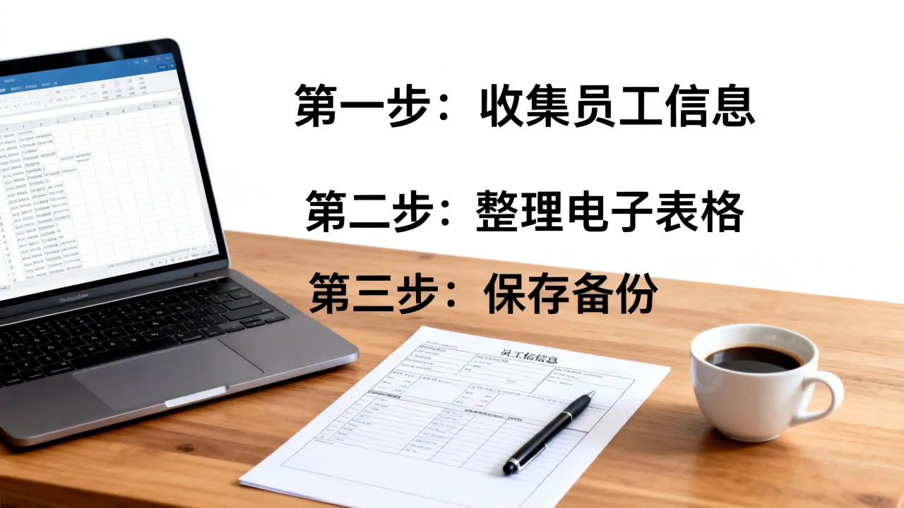 人事电子档案表怎么做？，怎样制作人事电子档案表-图2