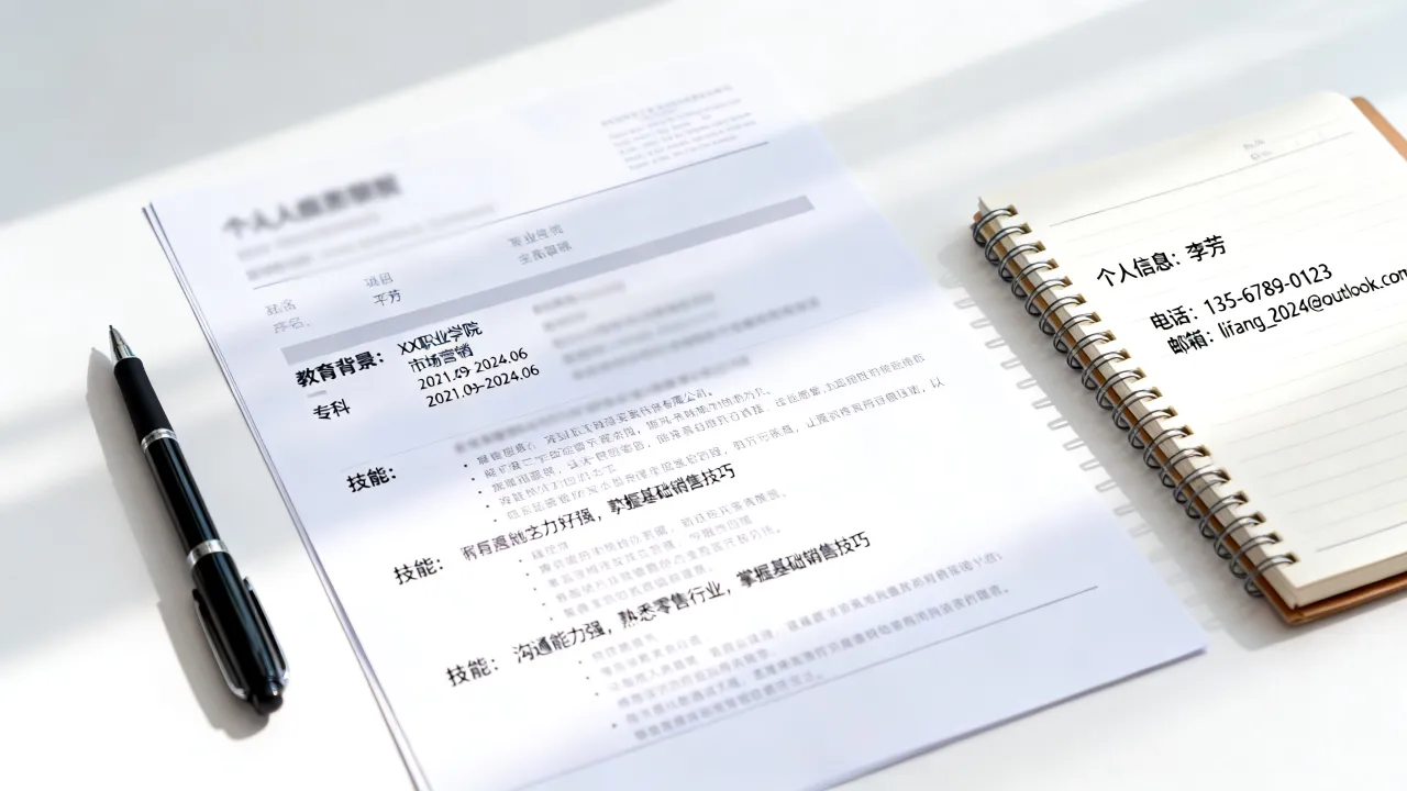 应聘导购怎么写简历?无经验导购求职简历模板