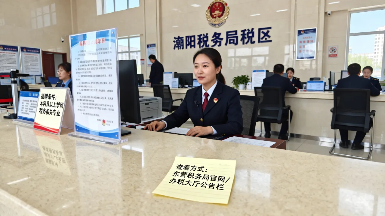 东营税务局办税大厅招聘信息在哪看,招聘需要什么条件?