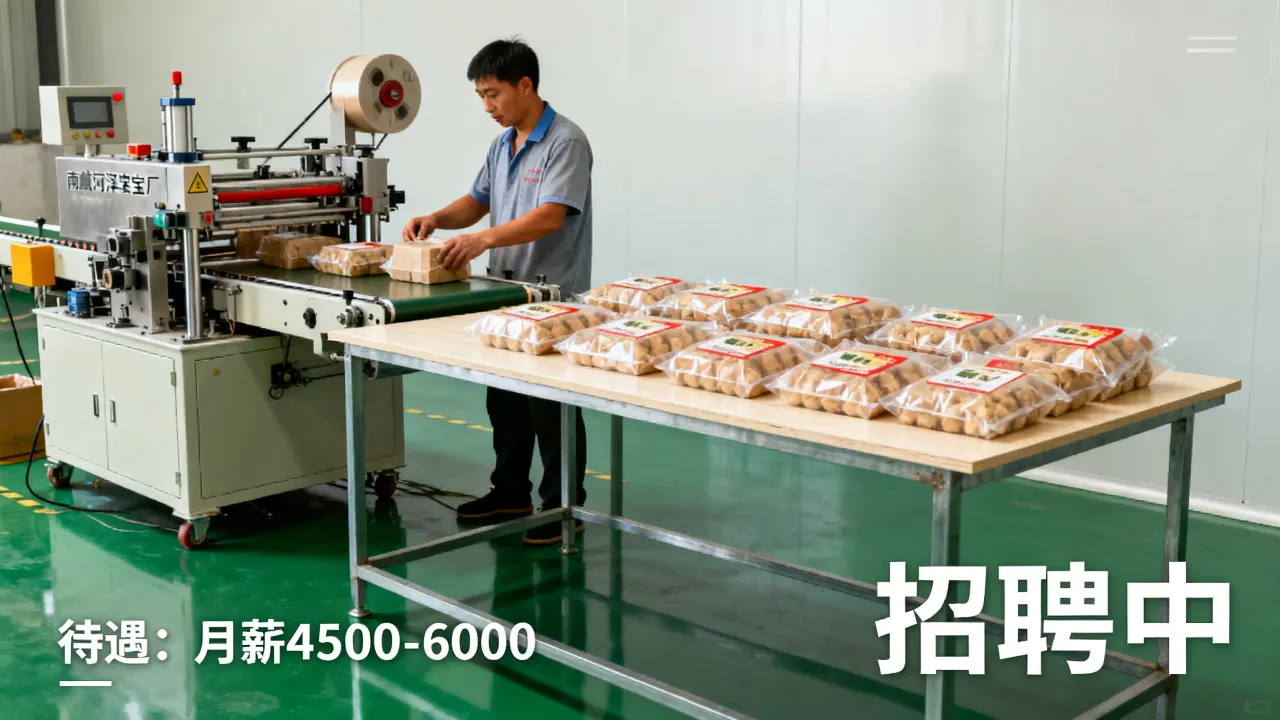 南戴河泽宝包装还招聘吗,现在进厂上班待遇怎么样