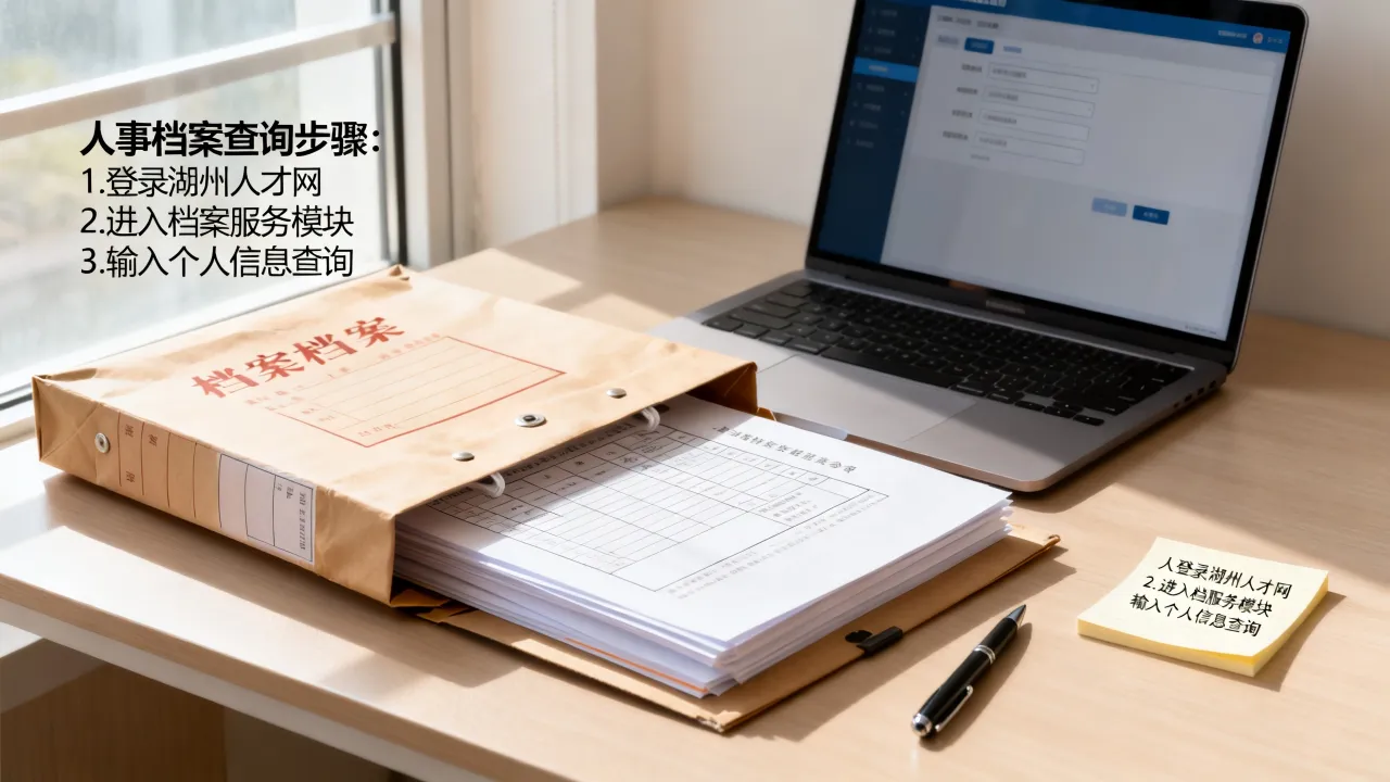 人事档案查询怎么查,湖州人事档案查询入口在哪里
