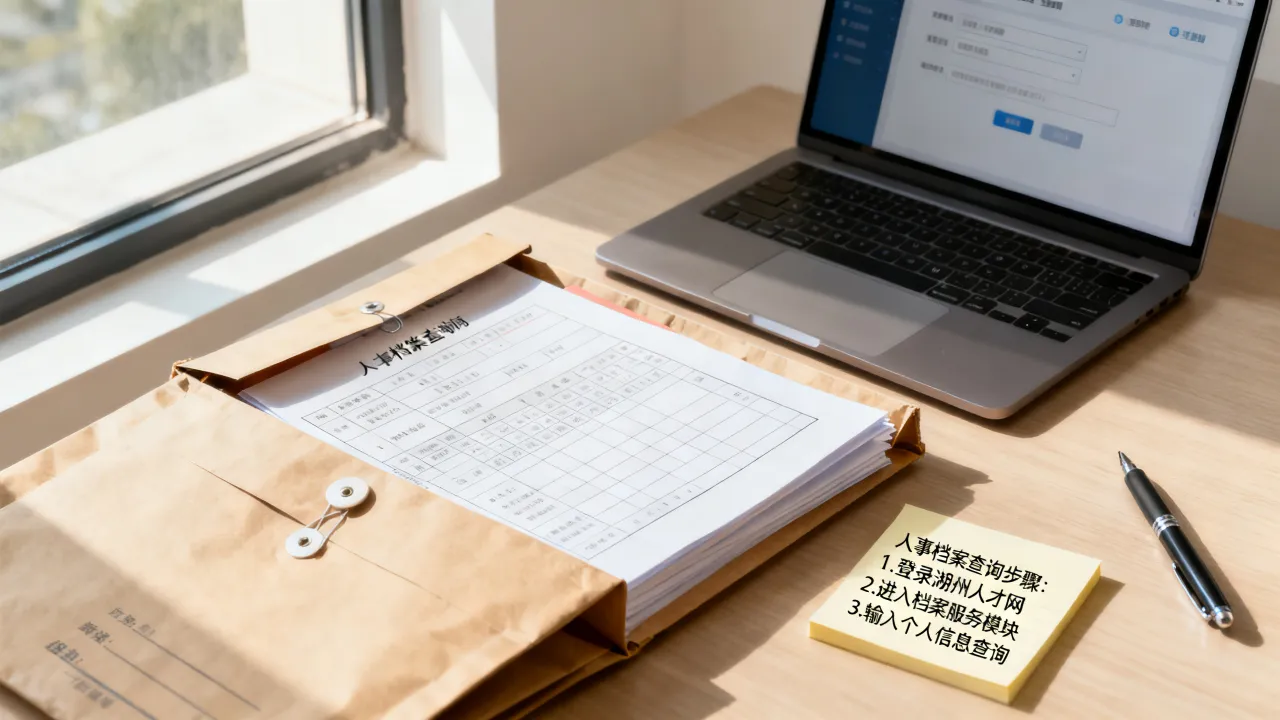 人事档案查询怎么查，湖州人事档案查询入口在哪里-图2