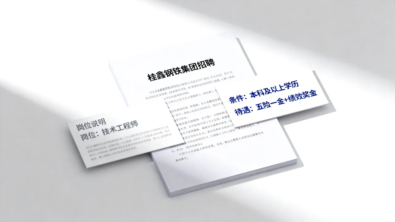 桂鑫钢铁集团招聘岗位有哪些？桂鑫钢铁招聘信息条件待遇怎么样？
