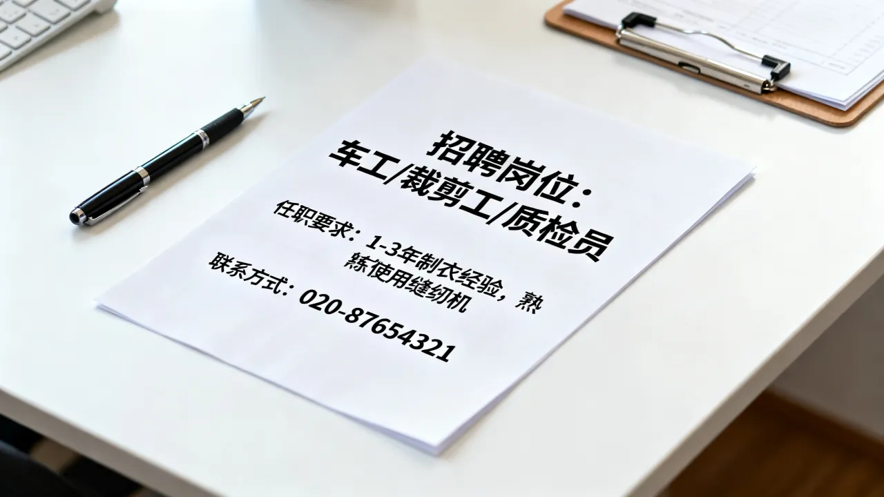 联业制衣有限公司招聘要求是什么,联业制衣厂招聘信息有哪些?-图2 联业制衣有限公司招聘要求是什么,联业制衣厂招聘信息有哪些?-图2