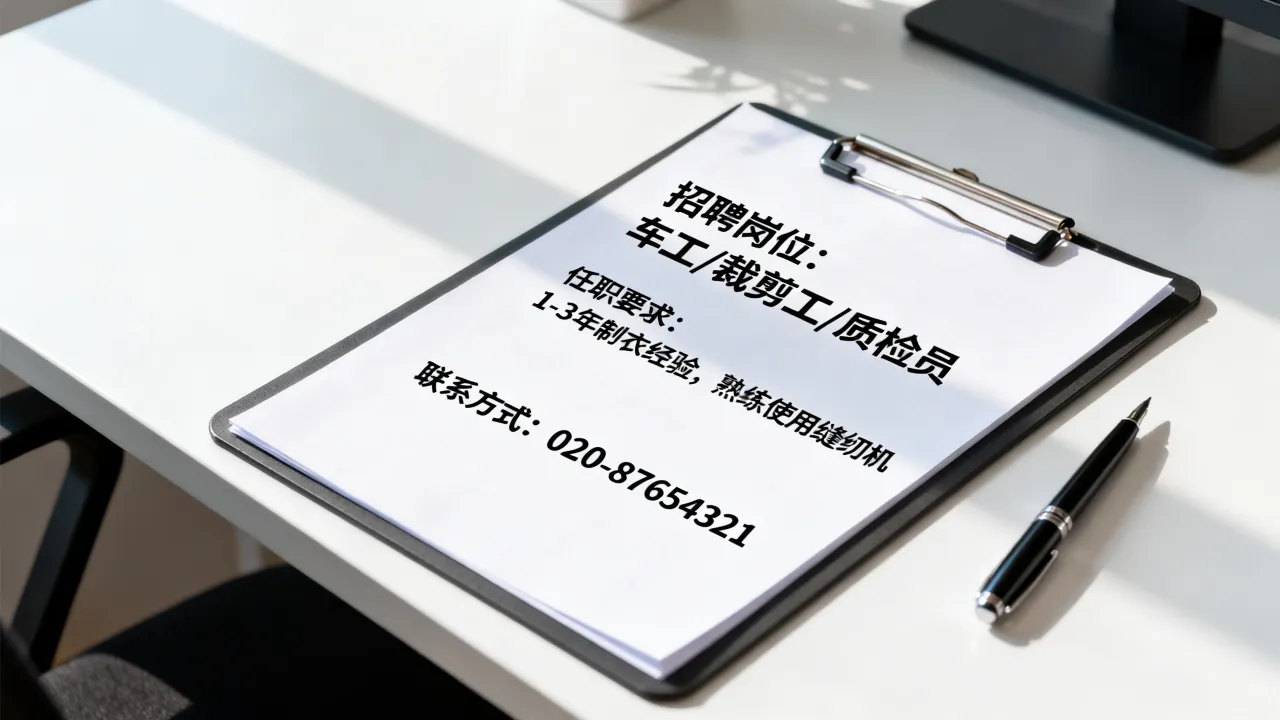 联业制衣有限公司招聘要求是什么,联业制衣厂招聘信息有哪些?-图3 联业制衣有限公司招聘要求是什么,联业制衣厂招聘信息有哪些?-图3