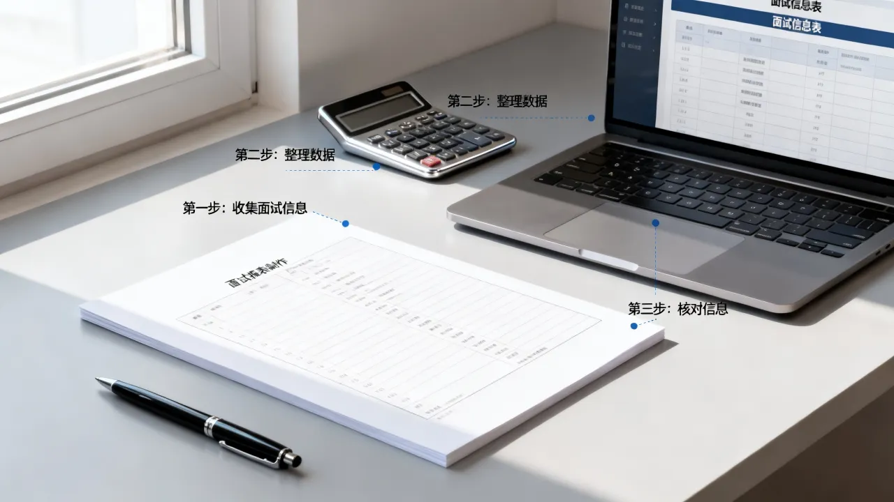 面试报表怎么制作？详细制作步骤有哪些-图2