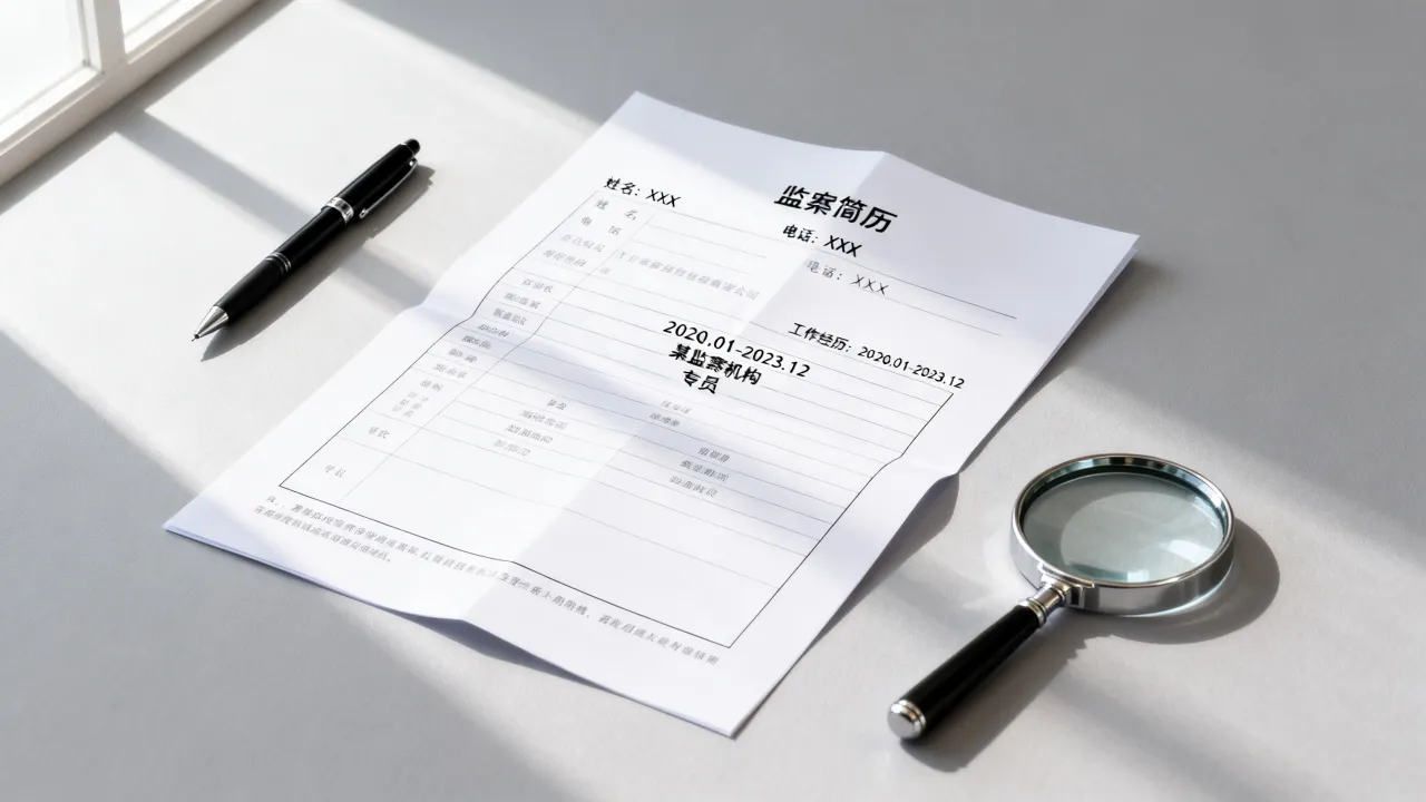 监察简历怎么写,哪些细节决定简历能否通过初筛?