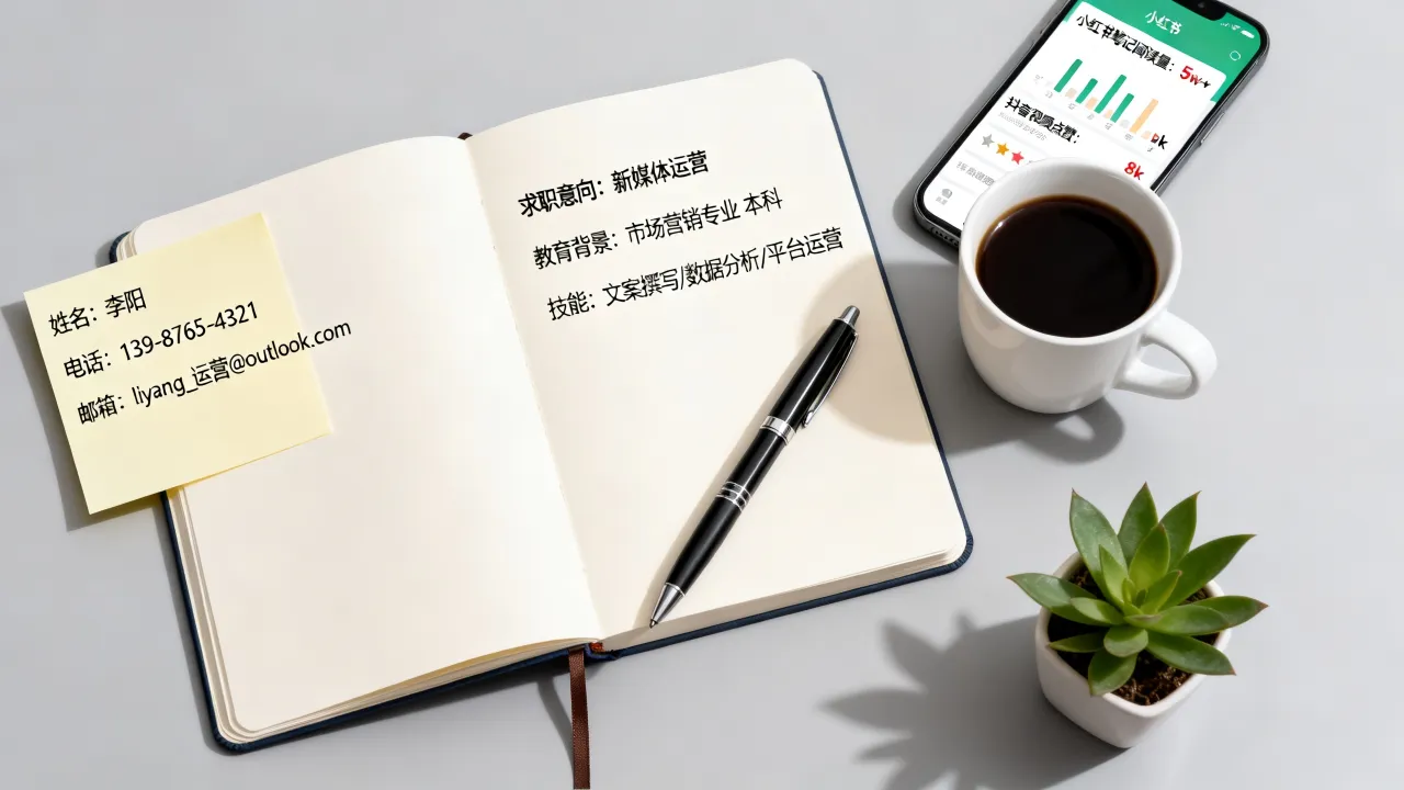 运营简历怎么填?零基础转行运营简历怎么写?