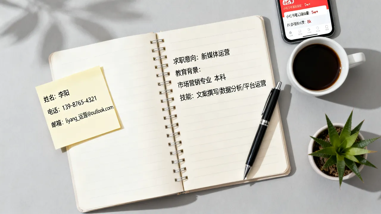 运营简历怎么填?零基础转行运营简历怎么写?-图2 运营简历怎么填?零基础转行运营简历怎么写?-图2