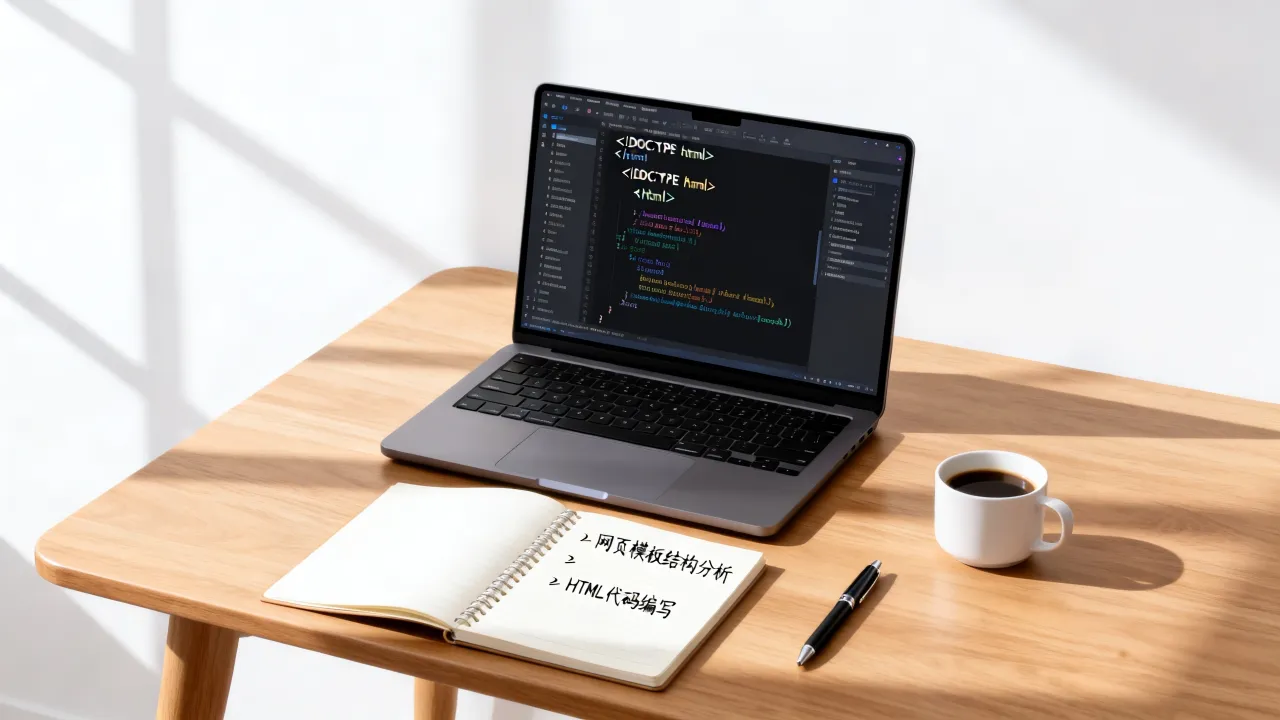 网页模板怎么写，网页模板制作教程及HTML代码如何写
