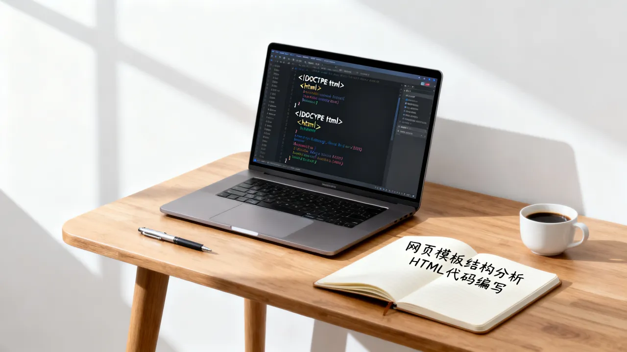 网页模板怎么写，网页模板制作教程及HTML代码如何写-图2