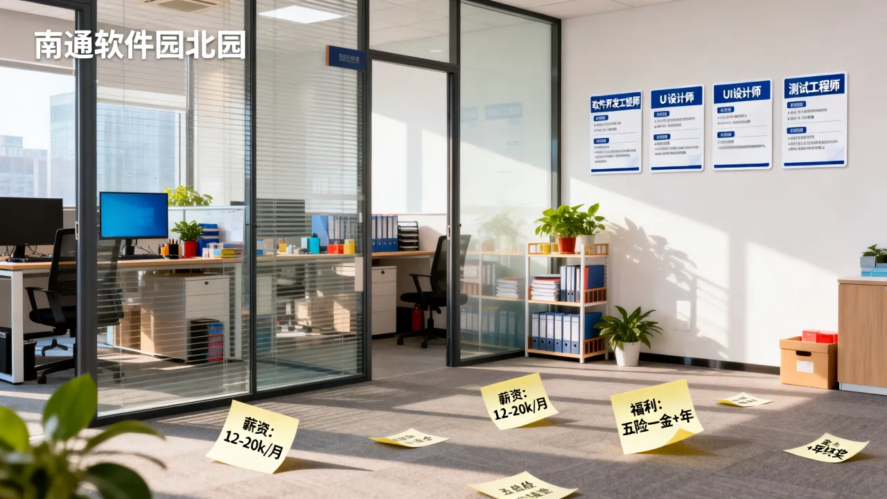 南通软件园北园招聘有哪些岗位,工资待遇怎么样-图2 南通软件园北园招聘有哪些岗位,工资待遇怎么样-图2