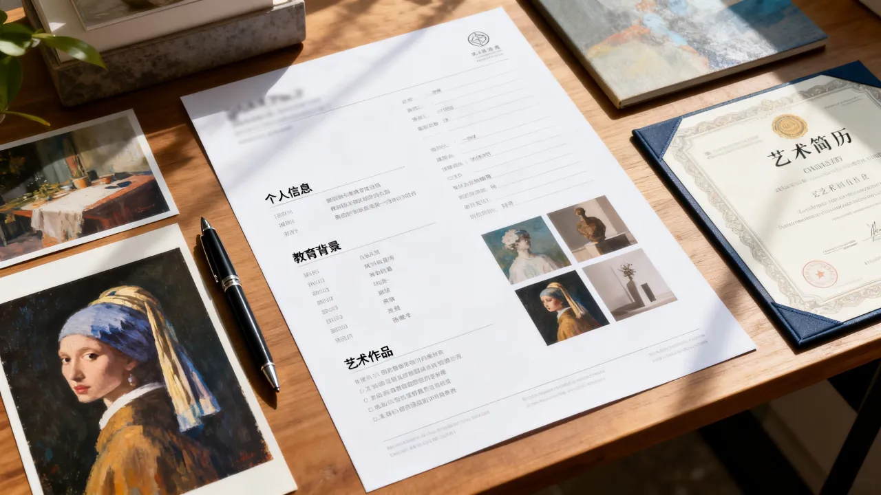 怎么写艺术简历，内容上需要注意哪些细节？