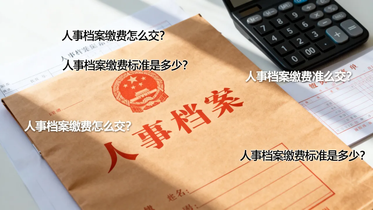 人事档案缴费怎么交?人事档案缴费标准是多少?