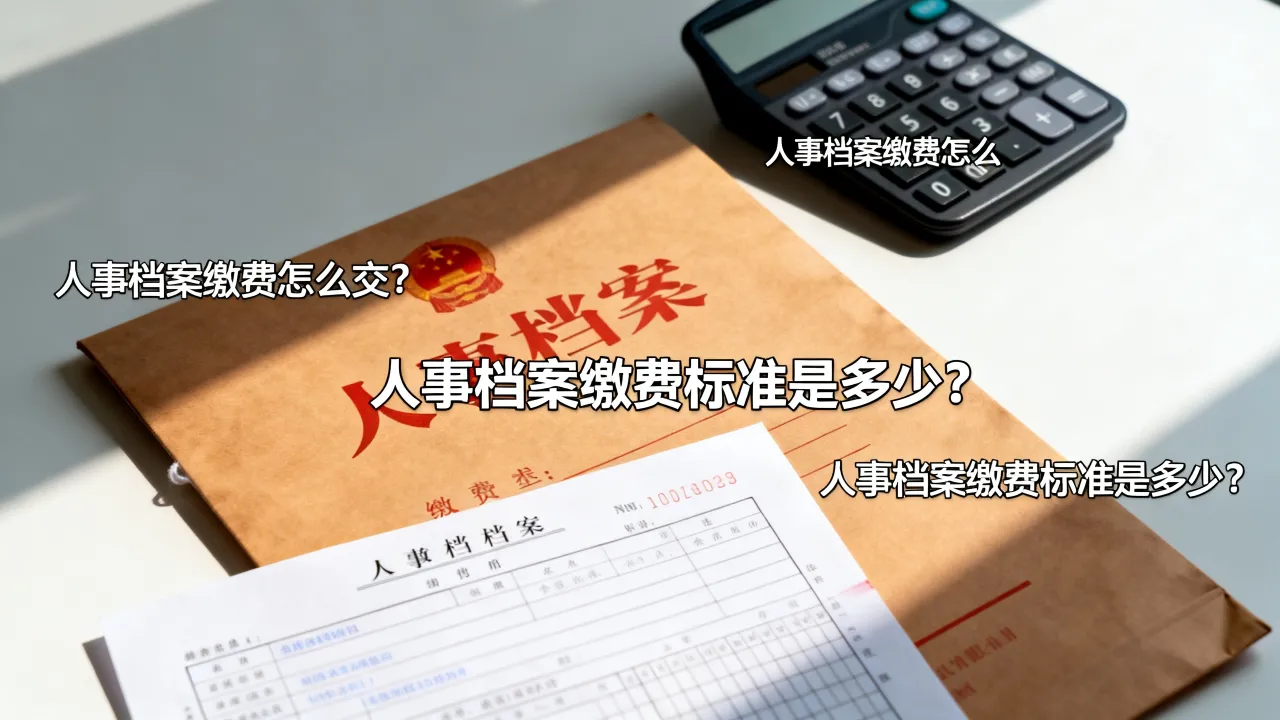 人事档案缴费怎么交?人事档案缴费标准是多少?-图3 人事档案缴费怎么交?人事档案缴费标准是多少?-图3