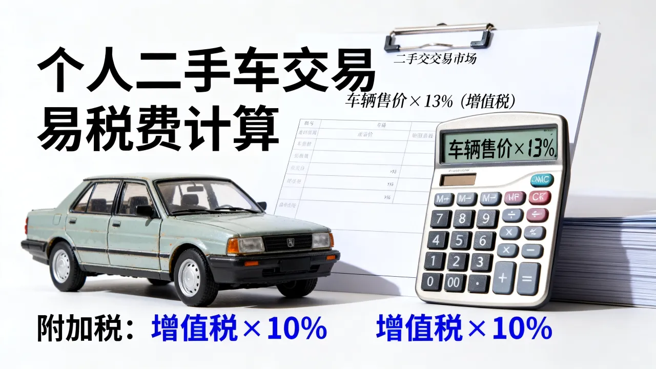 出售旧车如何交税,个人二手车交易税费怎么计算?-图3 出售旧车如何交税,个人二手车交易税费怎么计算?-图3