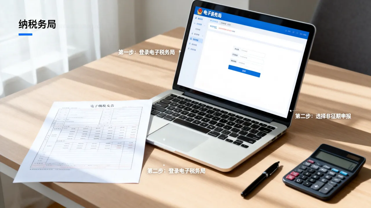 非征期如何报税,非征期纳税申报流程怎么操作