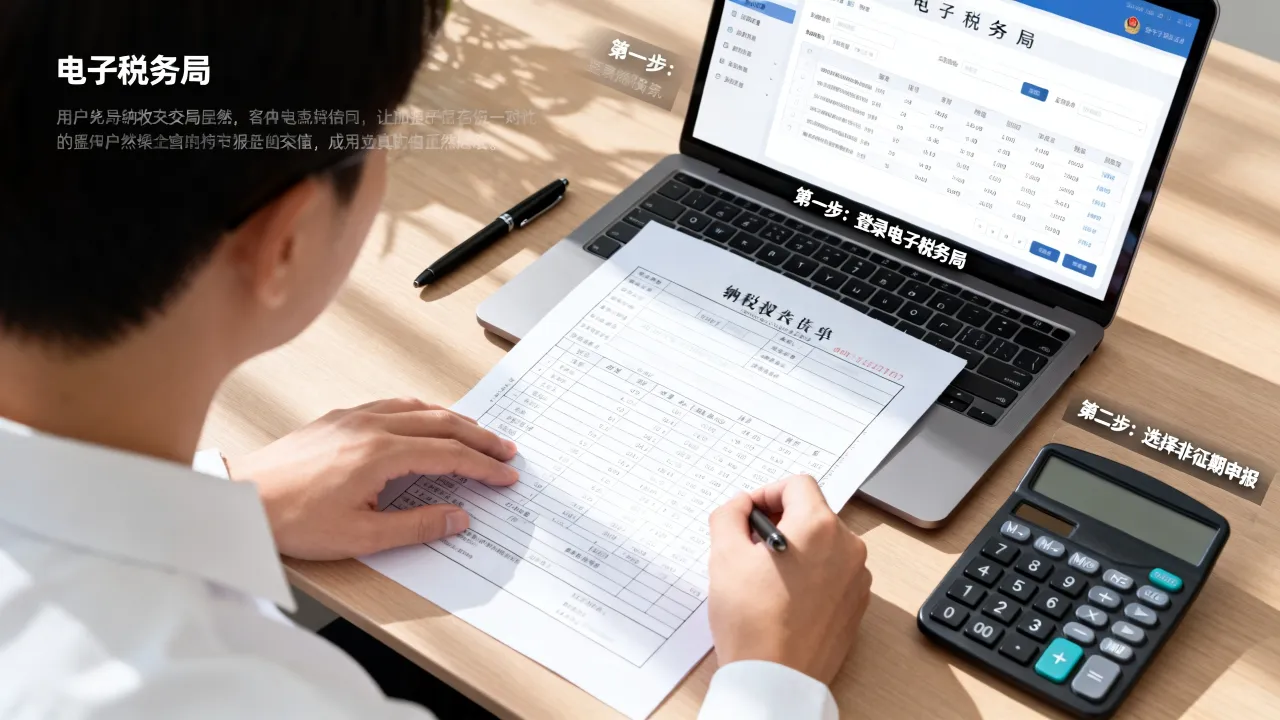 非征期如何报税,非征期纳税申报流程怎么操作-图2 非征期如何报税,非征期纳税申报流程怎么操作-图2