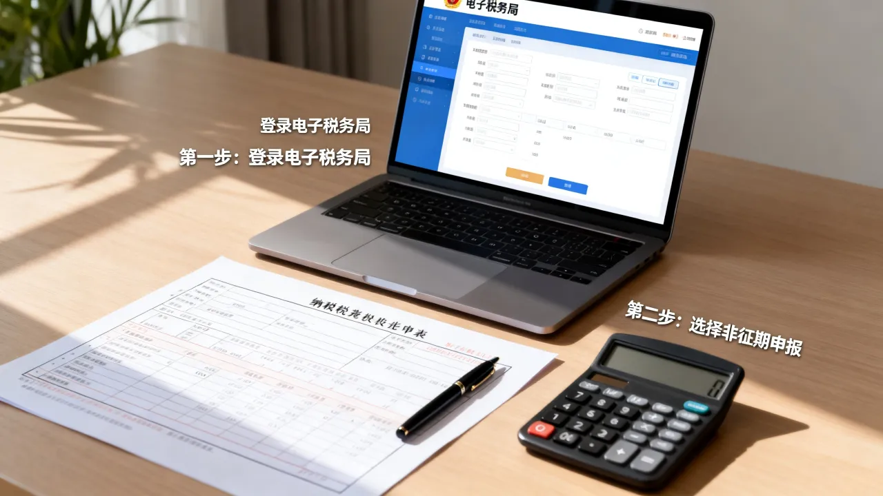 非征期如何报税,非征期纳税申报流程怎么操作-图3 非征期如何报税,非征期纳税申报流程怎么操作-图3