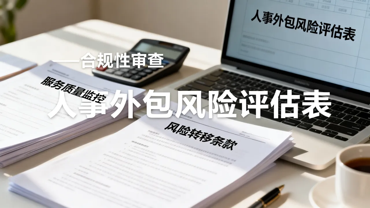人事外包潜在风险有哪些?如何规避人事外包风险?