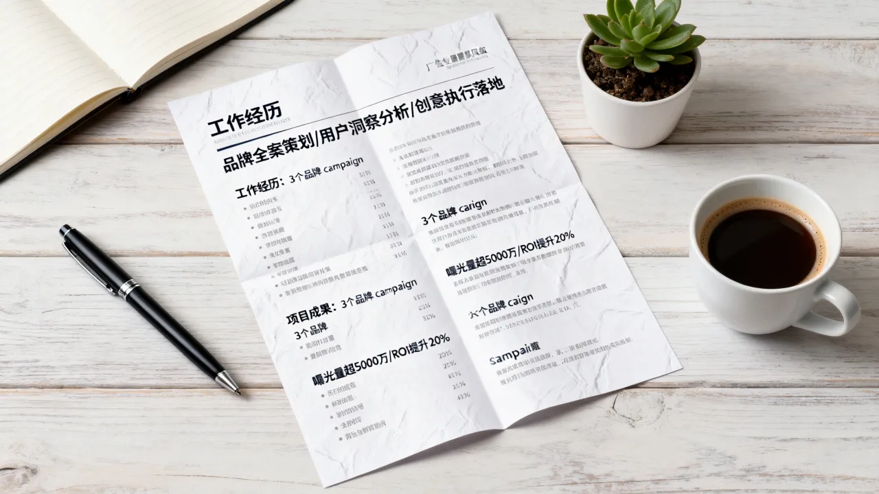 怎么写广告简历,广告简历怎么写才能吸引人-图2 怎么写广告简历,广告简历怎么写才能吸引人-图2