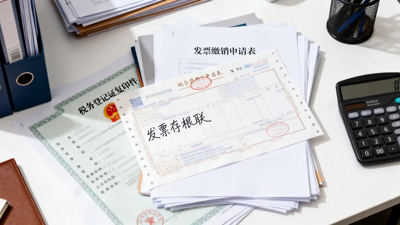 地税发票如何缴销，地税发票缴销流程需要什么资料？