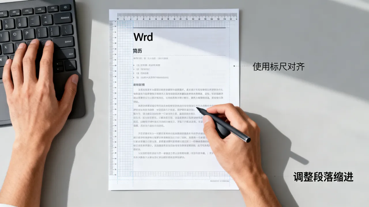 简历对齐怎么调整,Word简历排版如何快速对齐-图2 简历对齐怎么调整,Word简历排版如何快速对齐-图2