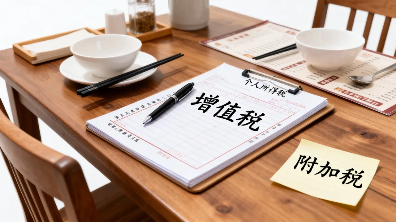 个体餐饮如何交税？需要申报哪些税种？
