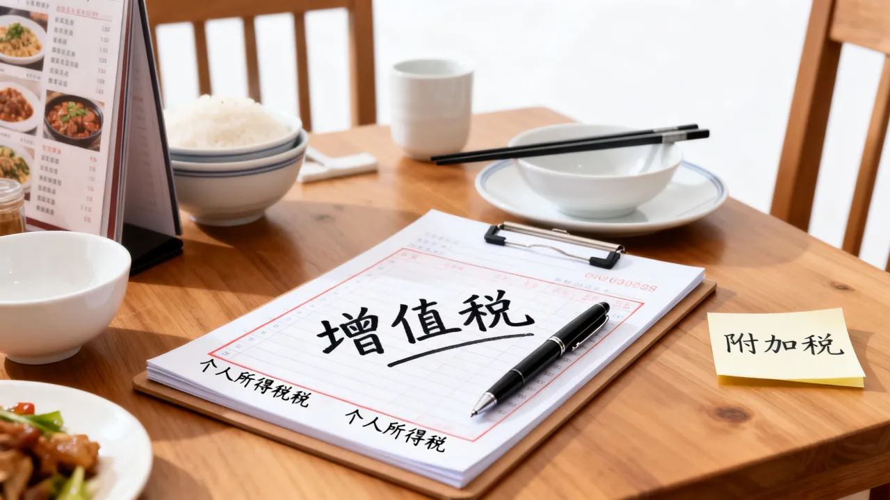 个体餐饮如何交税?需要申报哪些税种?-图2 个体餐饮如何交税?需要申报哪些税种?-图2