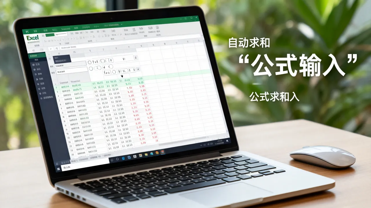 Excel表怎么算？Excel表格公式怎么输入和自动求和？-图3