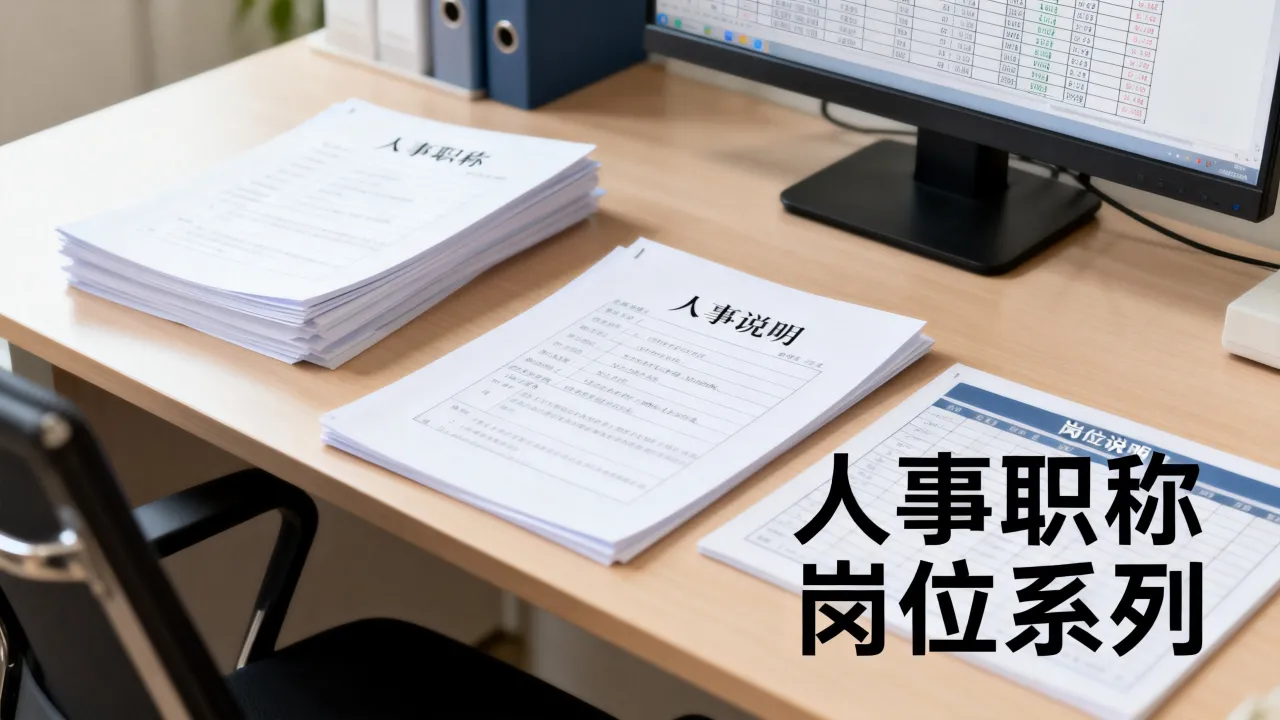 人事是什么职称,人事属于什么岗位系列?