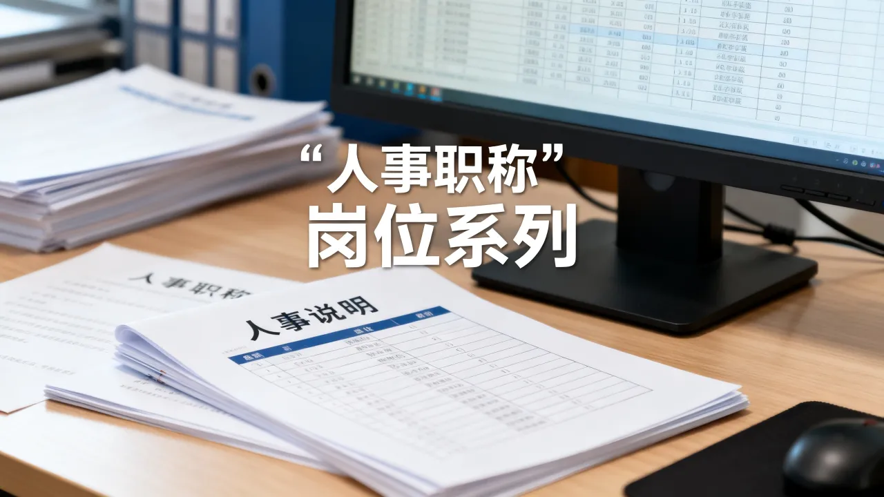 人事是什么职称,人事属于什么岗位系列?-图3 人事是什么职称,人事属于什么岗位系列?-图3