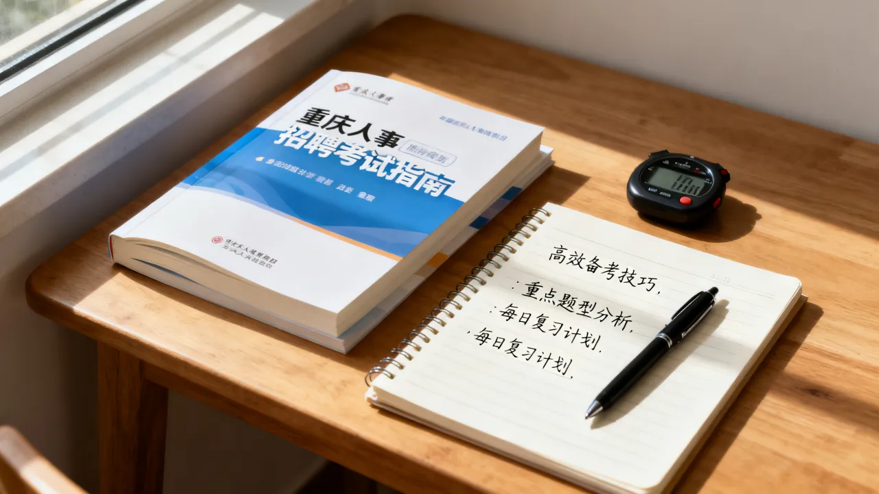 重庆人事招聘考试难不难，备考有哪些高效技巧？-图1