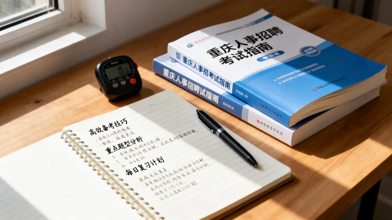 重庆人事招聘考试难不难，备考有哪些高效技巧？-图2